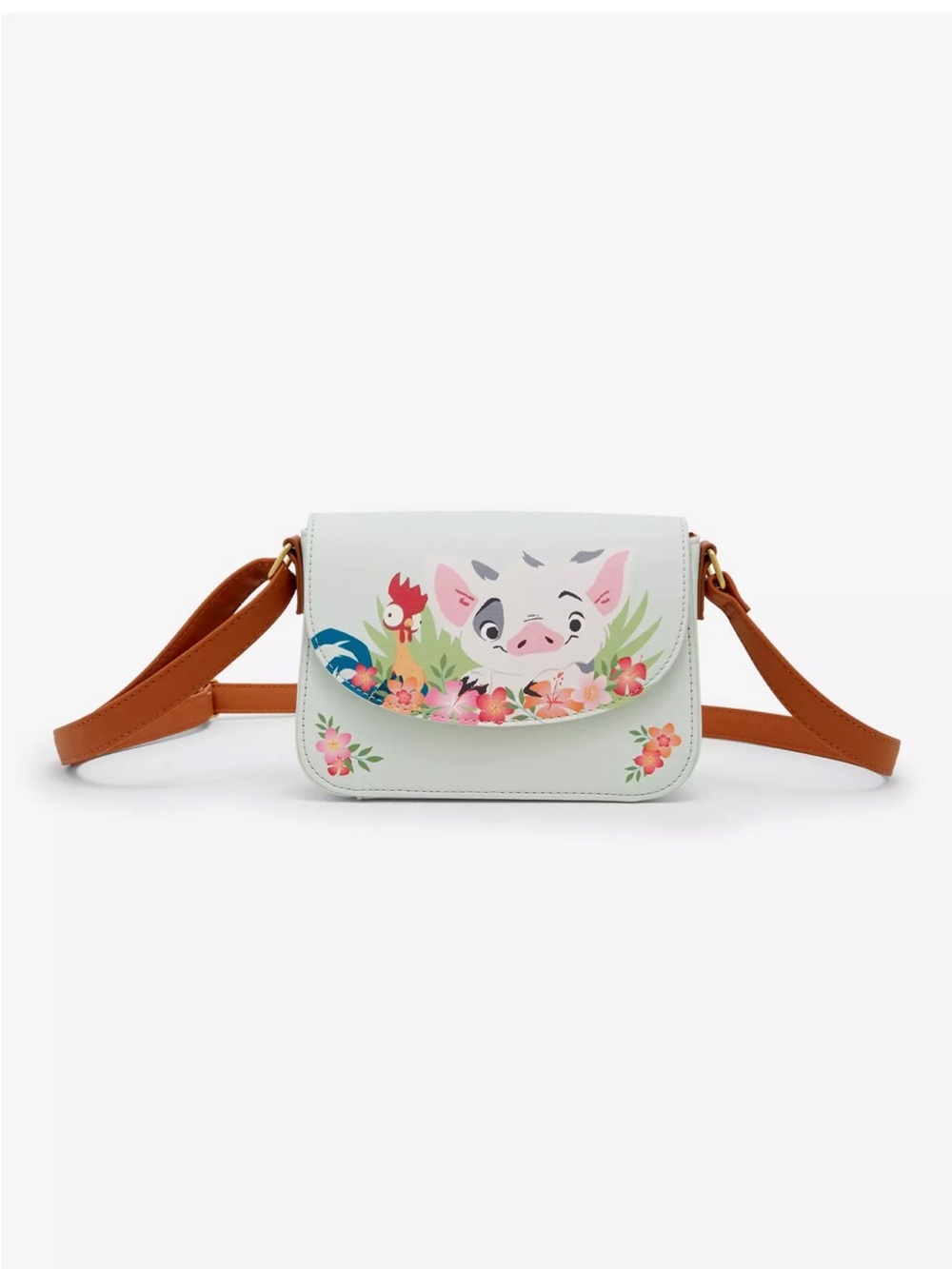 Loungefly Disney Moana Pua & Hei Hei Crossbody Bag